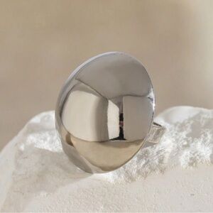 Silver Round ring